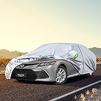 Vista 7 de Kaugung - Funda de automóvil de 6 capas con ajuste personalizado para Toyota Camry Sedan de 1991 a 2025, cubierta impermeable para todo