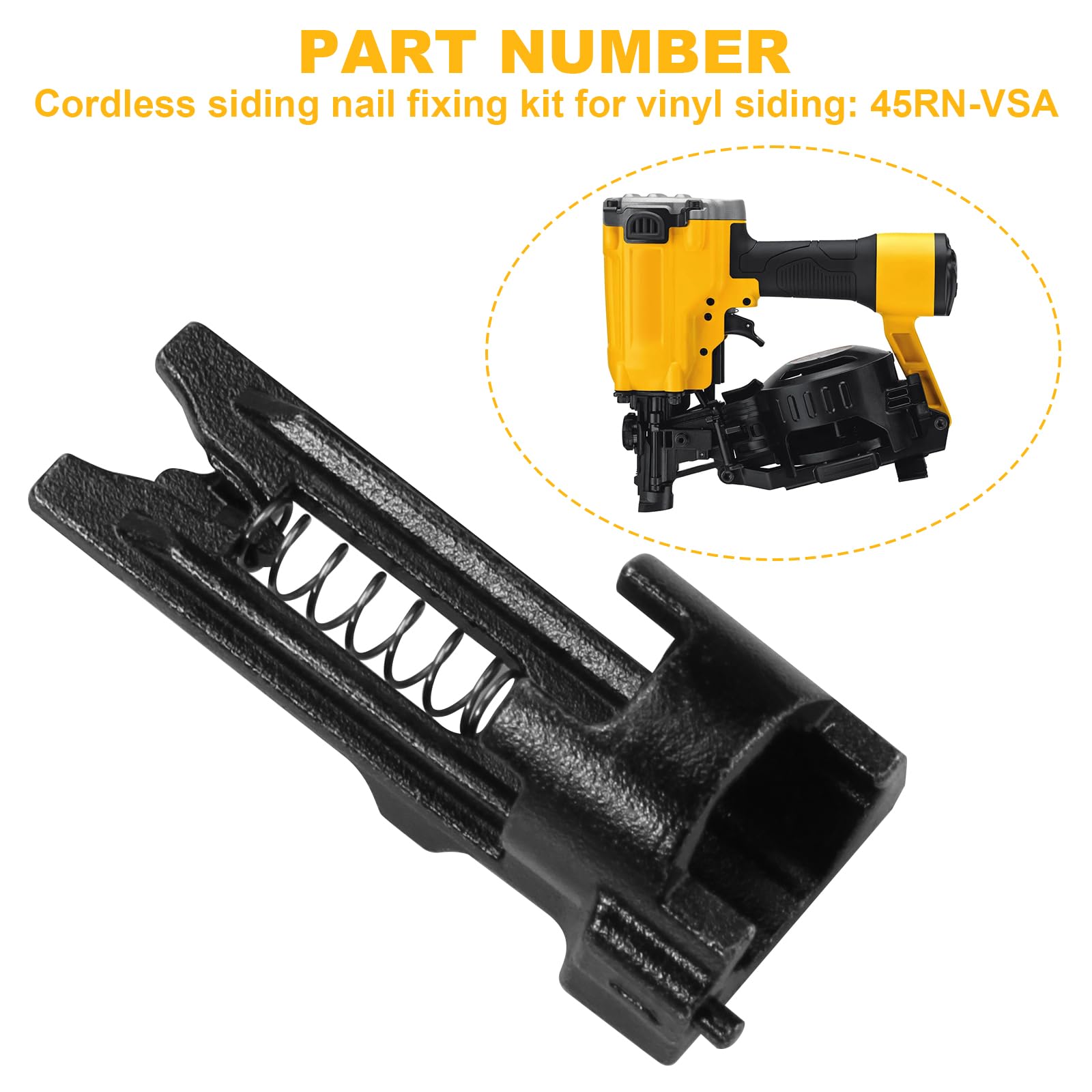45rn Vsa Adapter Kit DeWalt Siding Nailer Repair Kit (Fits DW45RN