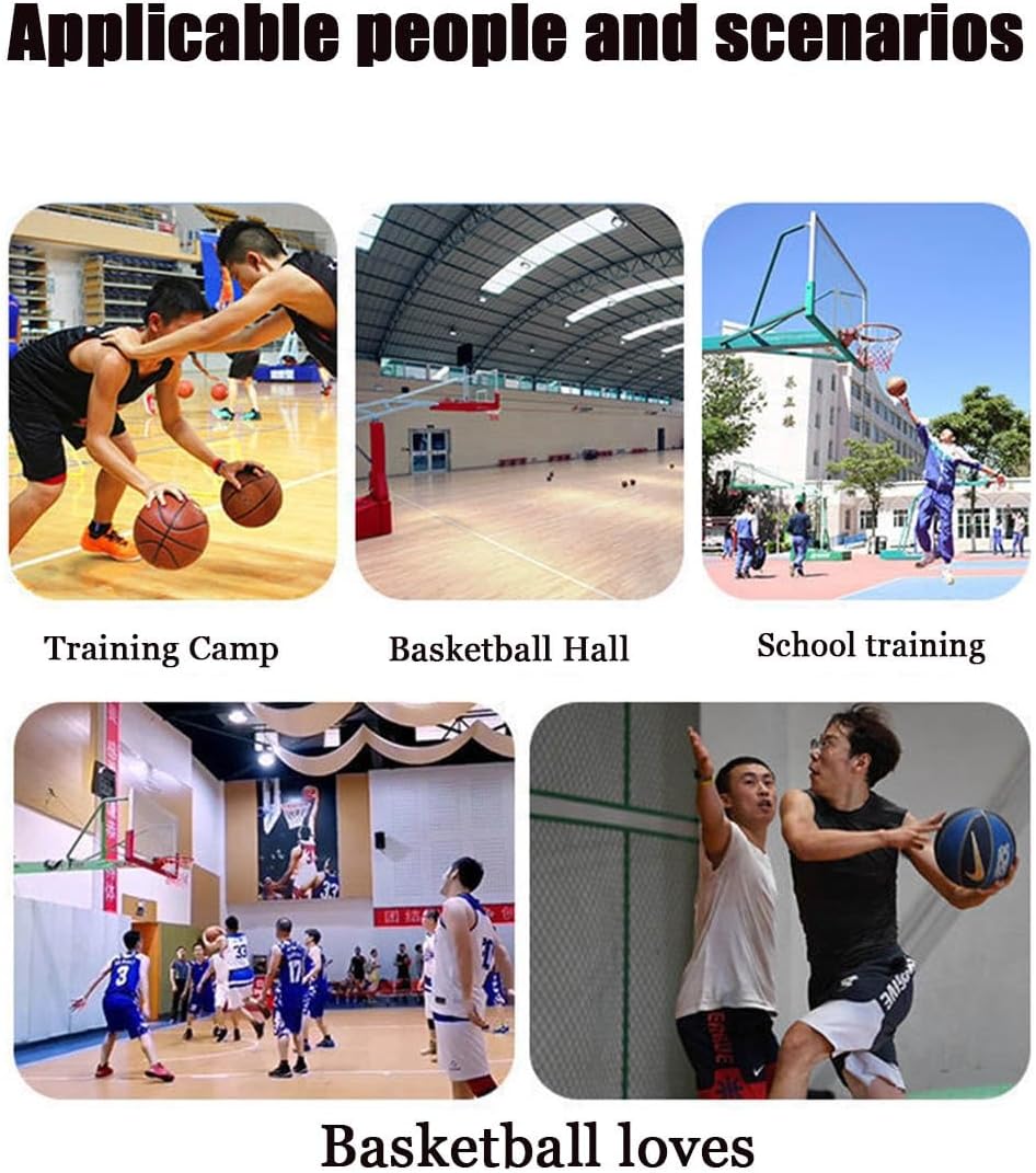 Portable Basketball Shooting Machine, Automatic Shot Return Net With 180 Rotating Chute, Hanging Returner Guard Nets for Free-Throw Practice