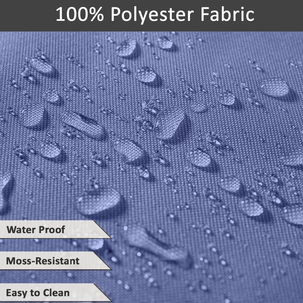 Indoor/Outdoor Tablecloth 58 x 82 Inch Rectangular Tablecloth Waterproof Patio Table Cloths, Spring/Summer Table Covers for Backyard Circular Table/BBQs/Picnic - Purple