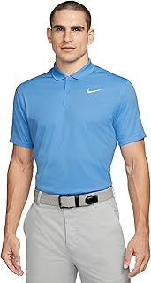 Nike Men's Victory Solid Dri-Fit Polo M University Blue | White