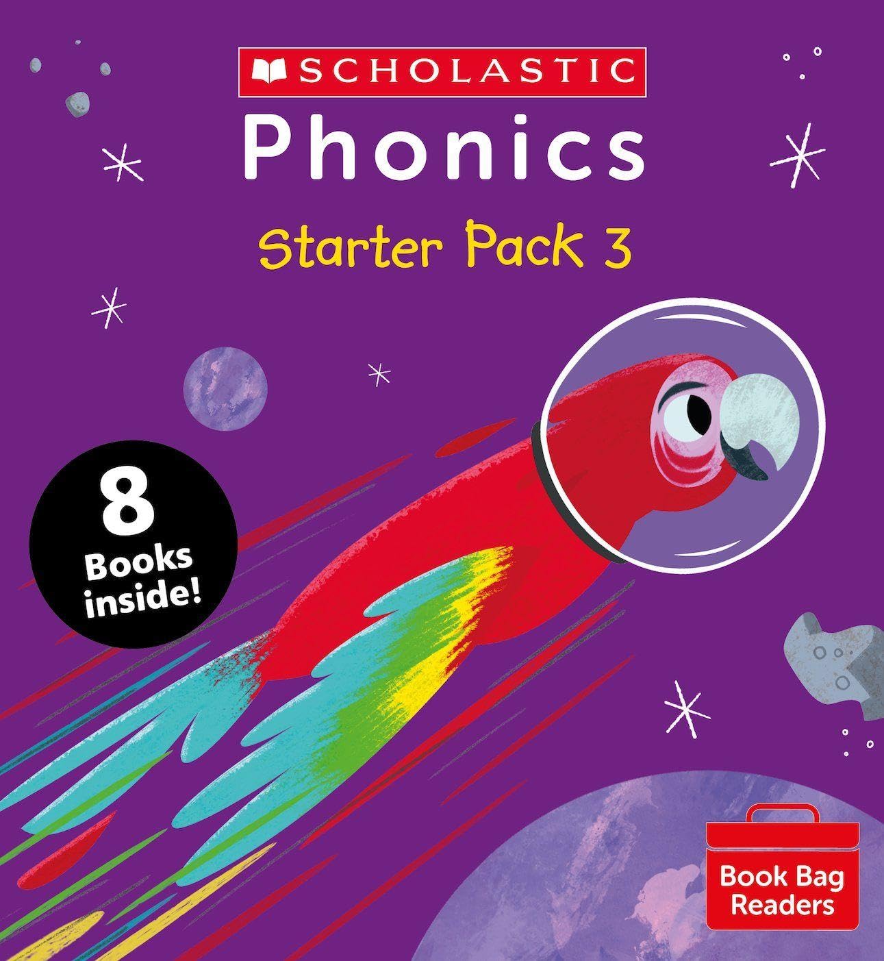 Scholastic Phonics: Starter Pack 3. Decodable Phonic Books for Ages 4-6 (Phonics Book Bag Readers Fiction)