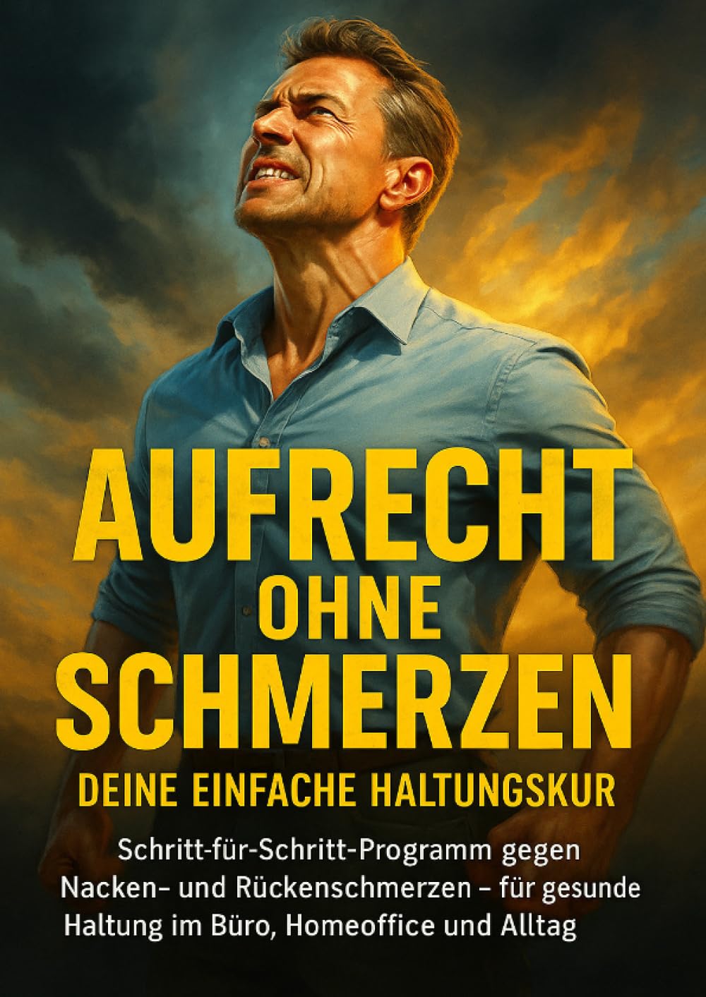 Aufrecht ohne Schmerzen: Deine einfache Haltungskur: Schritt-für-Schritt-Programm gegen Nacken- und Rückenschmerzen – für gesunde Haltung im Büro, Homeoffice und Alltag