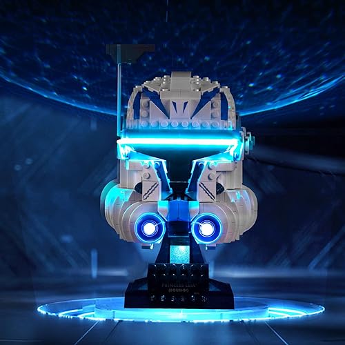 Miniatura 3 de Kit de luz mejorado para Lego Star Wars Captain Rex, compatible con Lego 75349 (modelo no incluido)