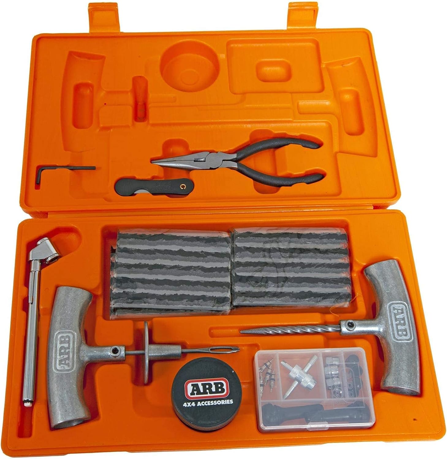 ARB ARB505 E-Z Tire Pressure Deflator Gauge Kit BUNDLE WITH ARB 10000011 Speedy Seal Tire Repair Kit
