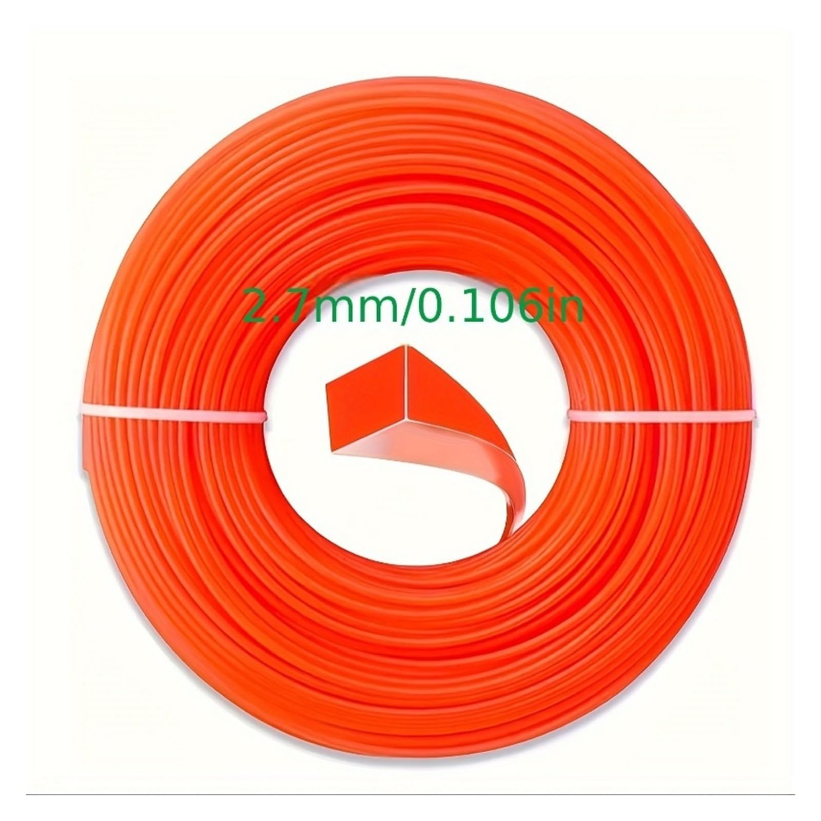 Corda decespugliatore in nylon per decespugliatore e tosaerba, 5m