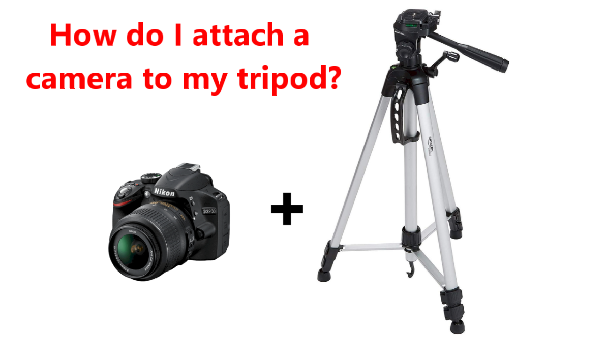 How To Attach A Camera To An Amazon Basics 60 Inch Tripod