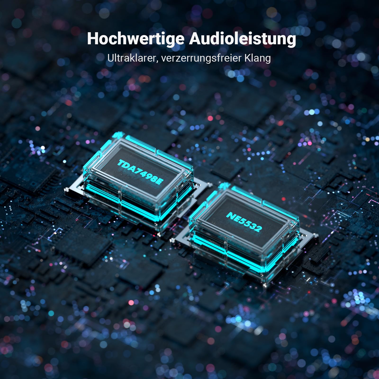 Fosi Audio TP-02 Subwoofer Verstärker Heimklang, Mini Bass Verstärker Mono Subwoofer Amplifier 220W, mit TDA7498E Chip Lautstärke- und Frequenzreglung, für aktive Passive Subwoofer Bass-Shaker
