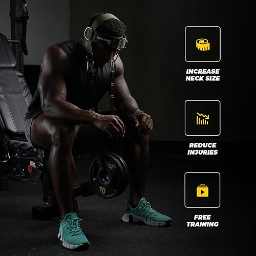Miniatura 2 de Iron Neck Alpha - Arnés de entrenamiento para el cuello, accesorio de entrenamiento, arnés para la cabezaarnés de peso para el cuello, arnés de