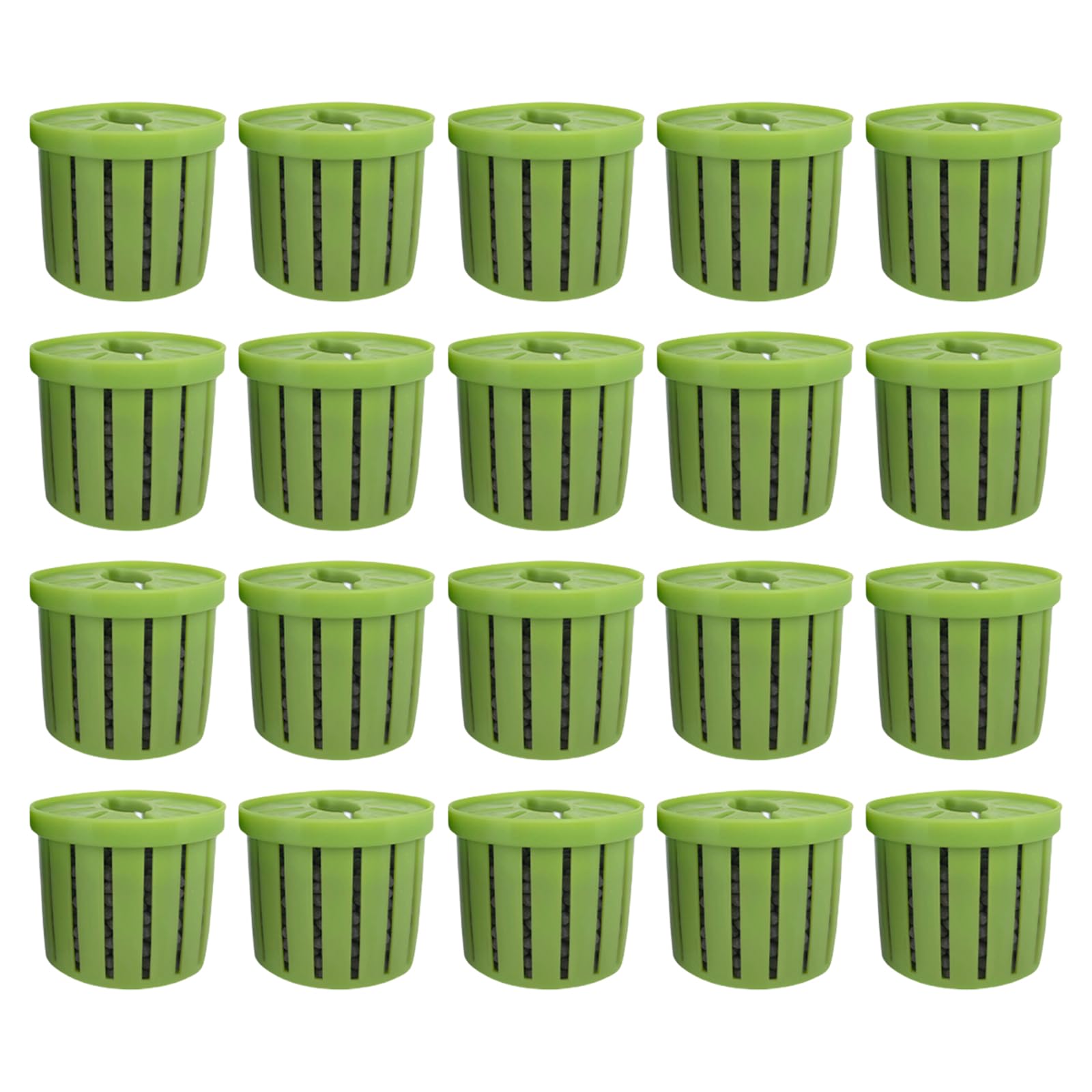 Nucelit Plant Basket Water Grass Holder Pots 20pcs for Professional Aquariums Landscaping and Fishtanks Environment Landscape Aquariums Plant Container