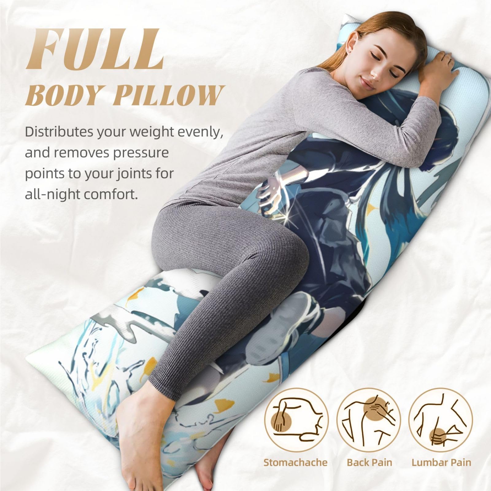 Amazon｜抱き枕カバー 鬼滅の刃 時透無一郎 抱き枕 クッション