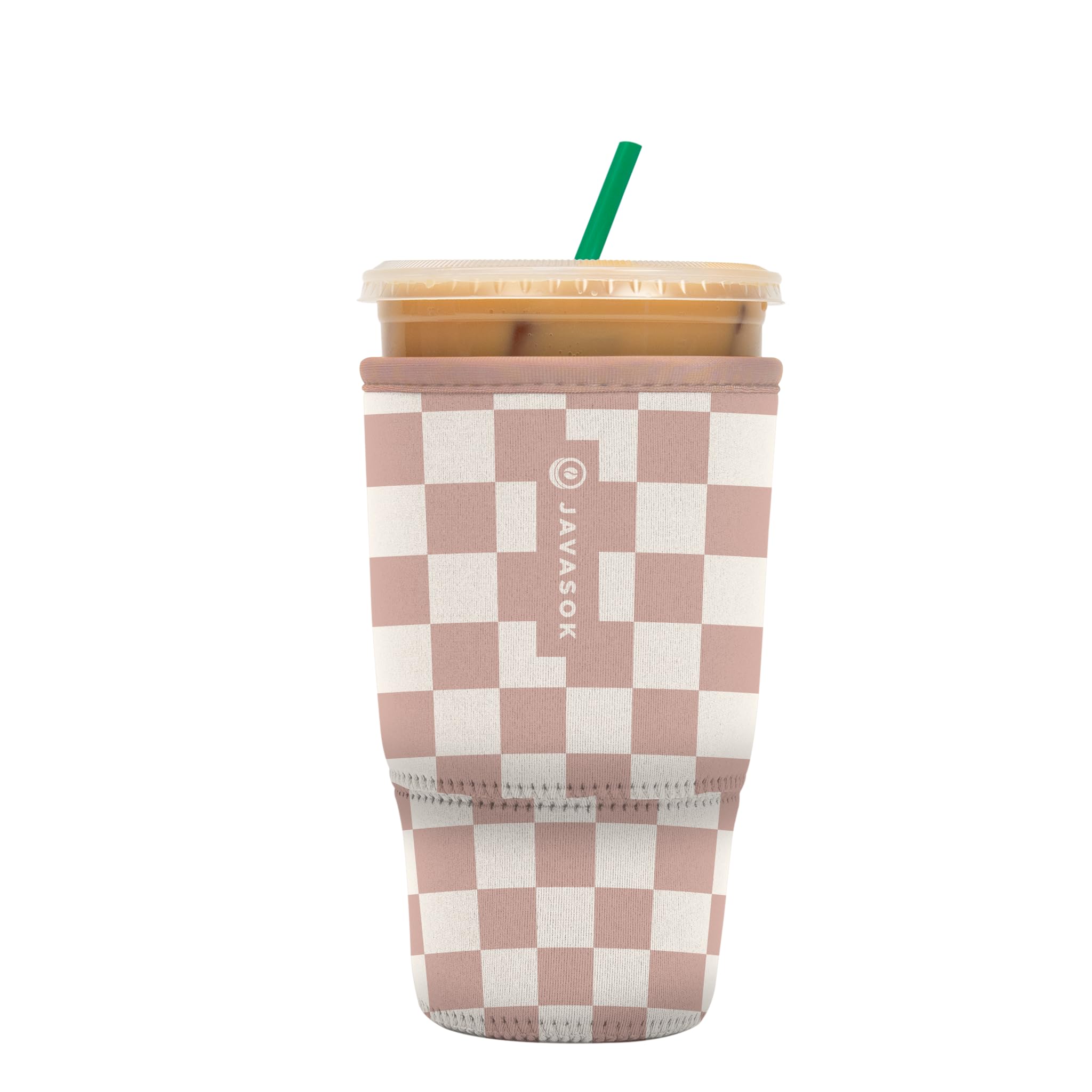 Sok It JavaSok Iced Coffee &amp; Cold Soda Insulated Neoprene Cup Sleeve (Picnic in Paris, Large: 30-32oz)