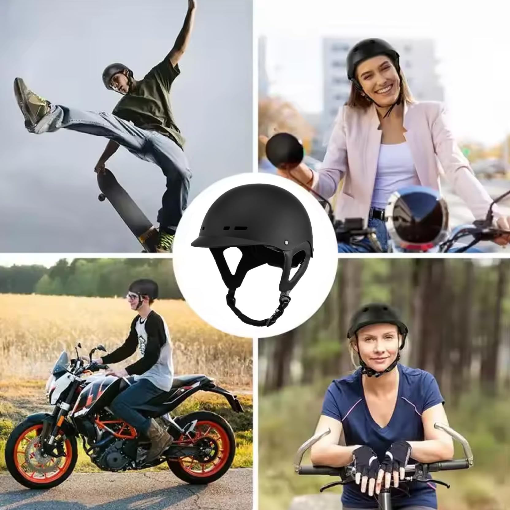Casco da equitazione, casco equestre morbido traspirante anti-collisione di sicurezza con cinturino regolabile per donne e uomini, decorazioni per interni