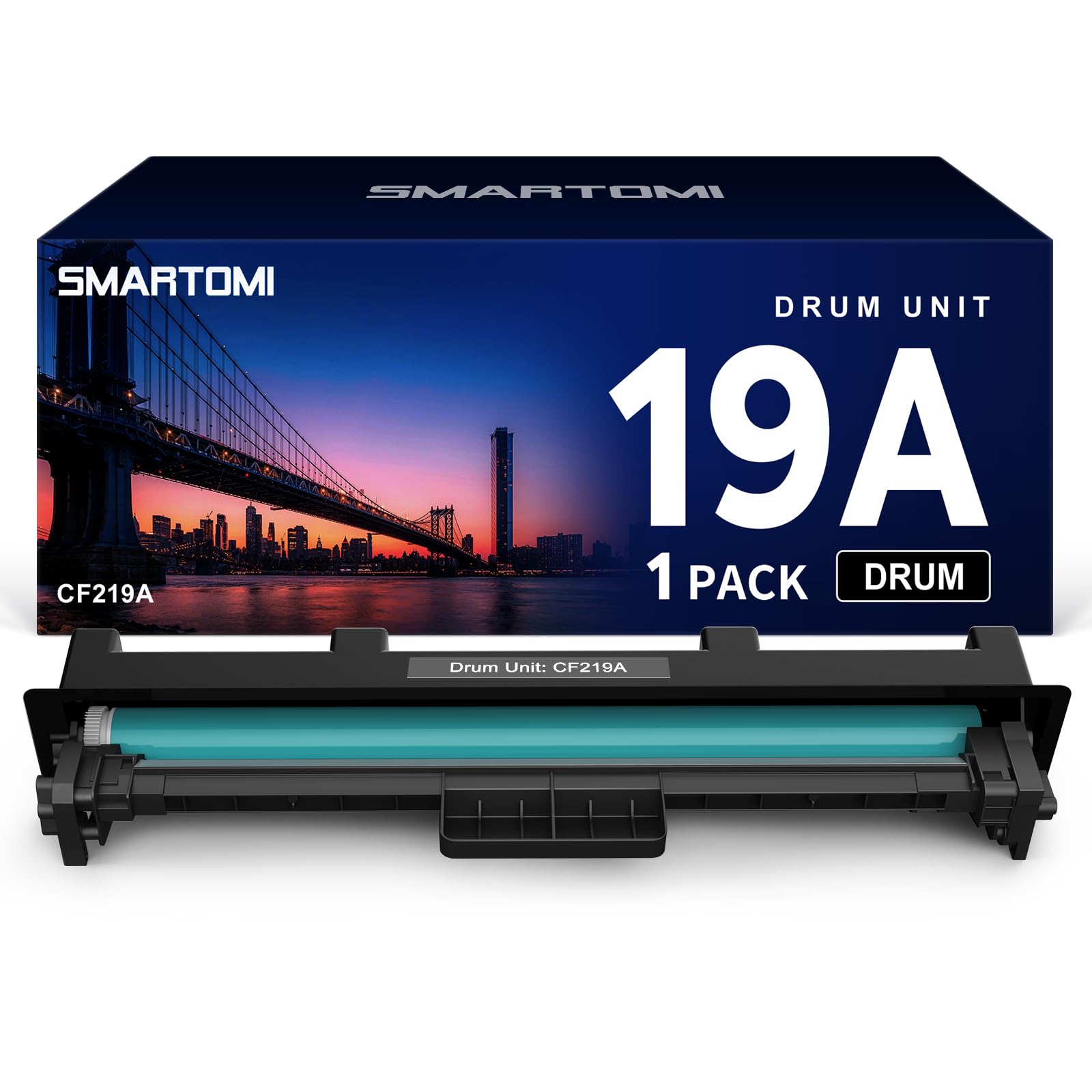 CF219A Tamburo Compatibile per HP CF219A 19A per HP Laserjet PRO M102 M102a M102w Laserjet PRO MFP M130 M130a M130fn M130fw M130nw M132 M132a M132fn M132fp M132fw M132nw M132sfnw(1 Tamburo)