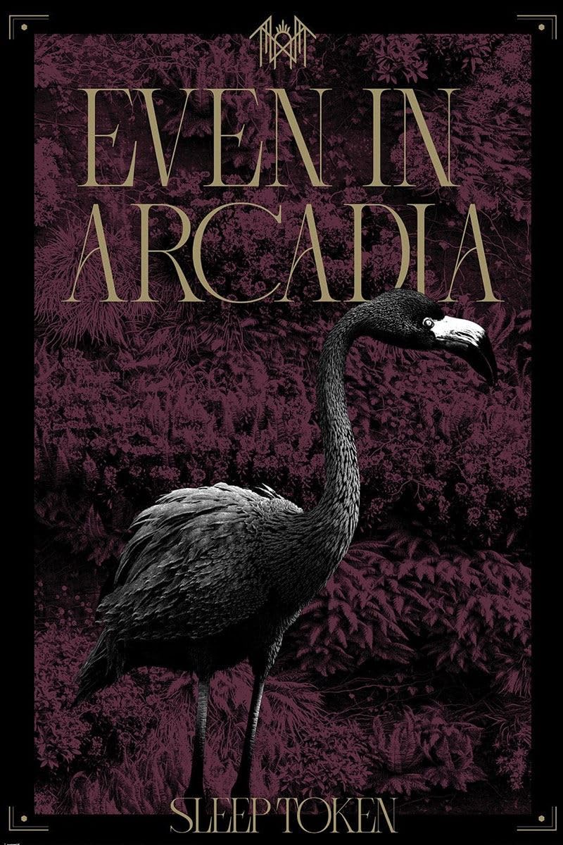 Grindstore Sleep Token Arcadia Maxi Poster - Laminated Large Wall Art Print, Wall Decor, Home Office Classroom Decoration, Gift Idea, Decorative Print 91.5x61cm