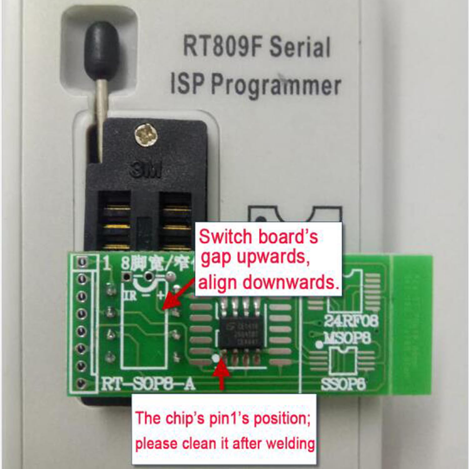 XGOIENZI RT809F Programmer 8 Adapters Motherboard Reader sop8 IC socket flash programmer Clip eprom clamp VGA ICSP LCD PCB Board 24 25 93 serise XGOIENZI RT809F Programmer 8 Adapters Motherboard Reader sop8 IC socket flash programmer Clip eprom clamp VGA ICSP LCD PCB Board 24 25 93 serise