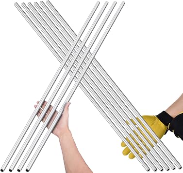 3/8" Aluminum Round Tube with 1/4" Aluminum Round Tube