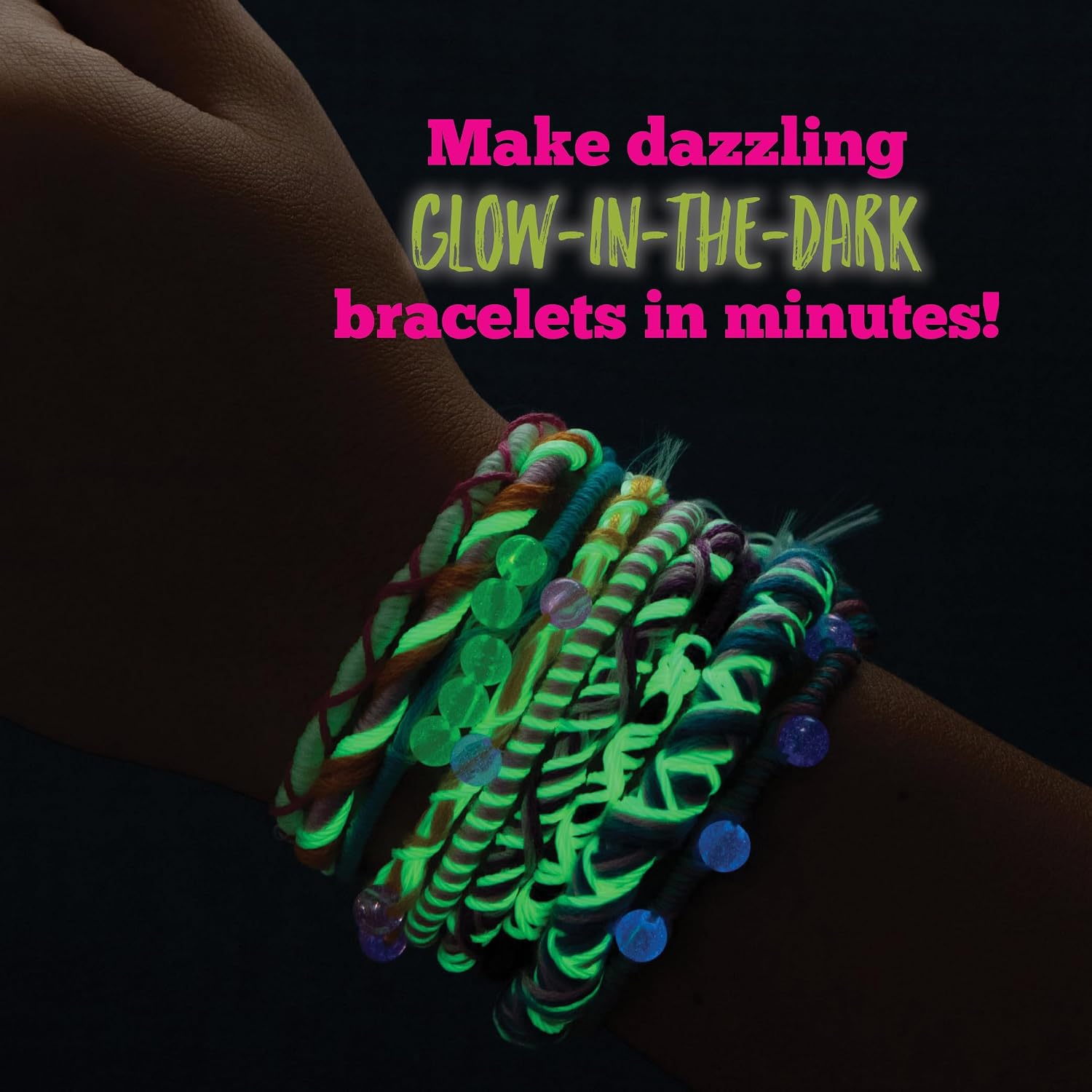 Loopdedoo Glow in the Dark DIY Friendship Bracelet Maker