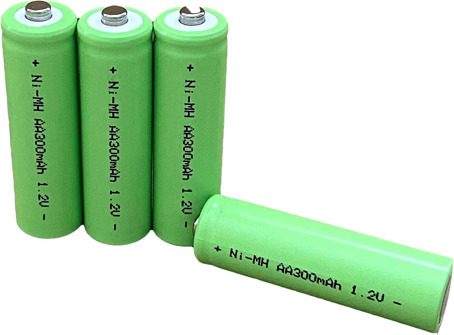 SolarCell Dunamis 4pk AA Rechargeable Solar Light Batteries 1.2v NiMH