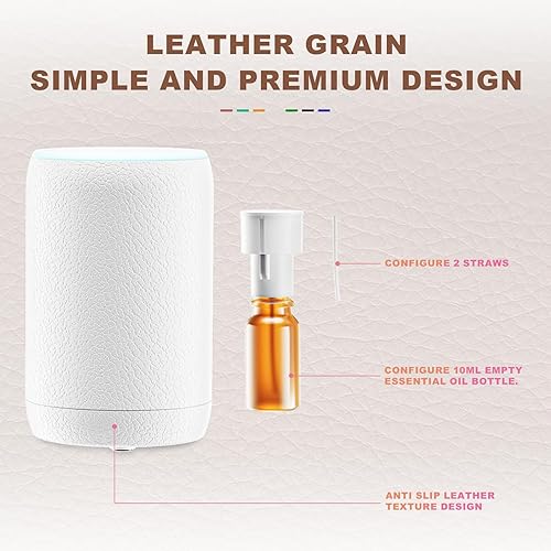 Miniatura 3 de Difusor sin agua inalámbrico para automóvil para aceites esenciales, difusores de niebla de aroma para habitación grande, difusor de aceite portátil