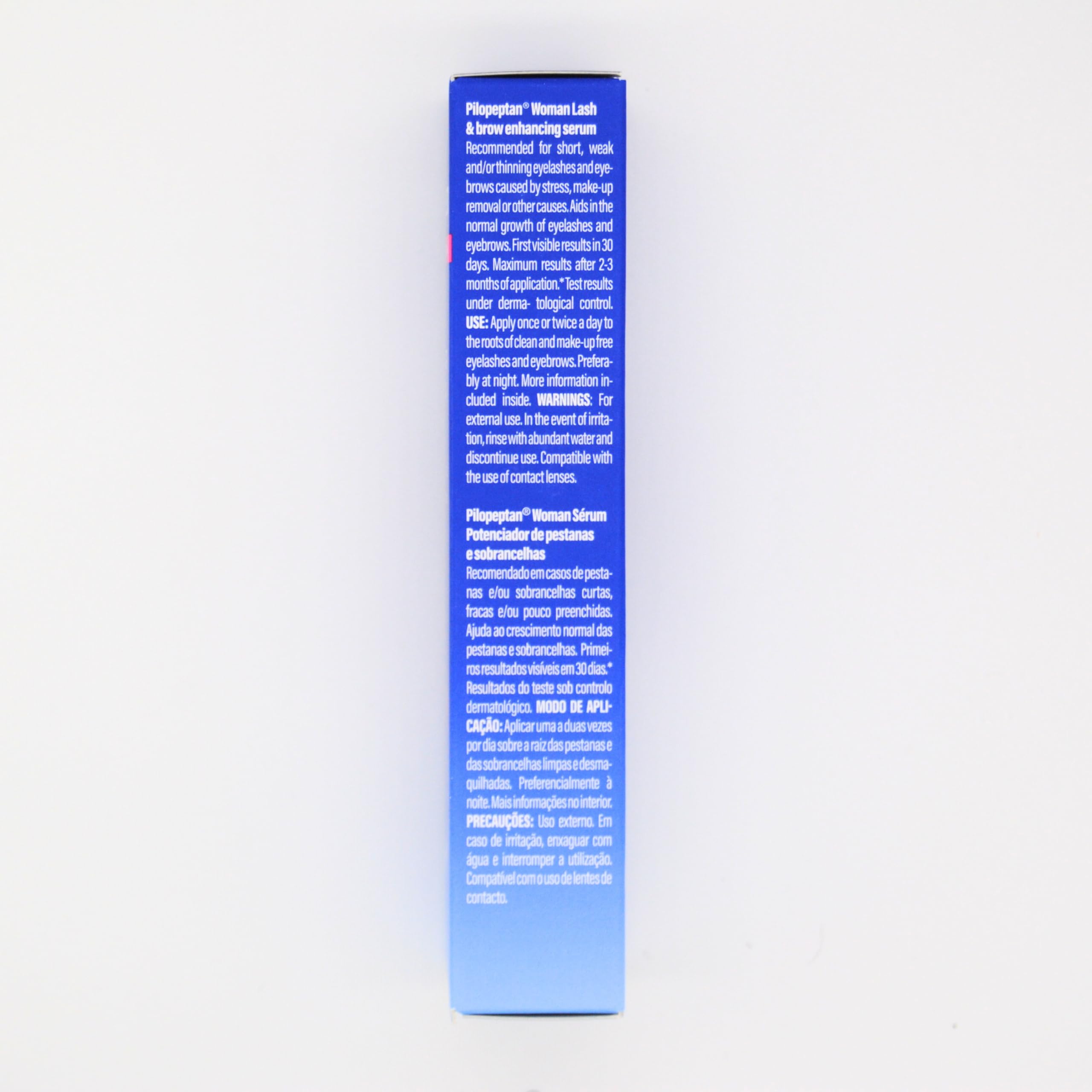 Pilopeptan Woman Sérum Potenciador de Pestañas y Cejas | Activa el crecimiento, Aumentando Longitud y Densidad | Hipoalergénico | 6 ml