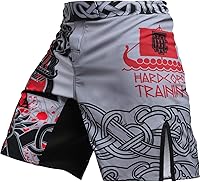 Vista 47 de Hardcore Training Pantalones cortos de lucha para hombre Boxeo MMA Combat BJJ Grappling Fitness Muay Thai Kickboxing No Gi