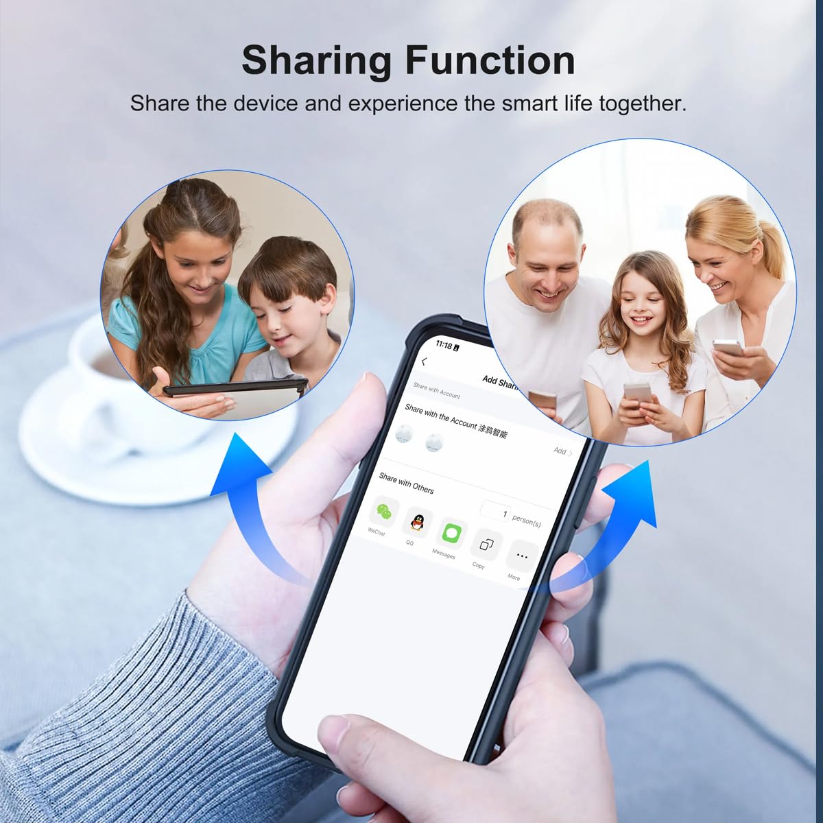 Interruttore Tapparelle WiFi con Telecomando RF, Modulo Interruttore Wifi per Tapparelle Elettriche, Compatibile con Alexa e Google Home,tuya/smartlife app (2)