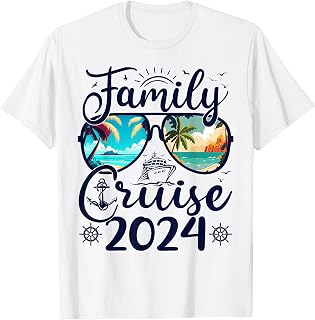Family Cruise 2024 Summer Vacation Matching Family Cruise T-Shirt