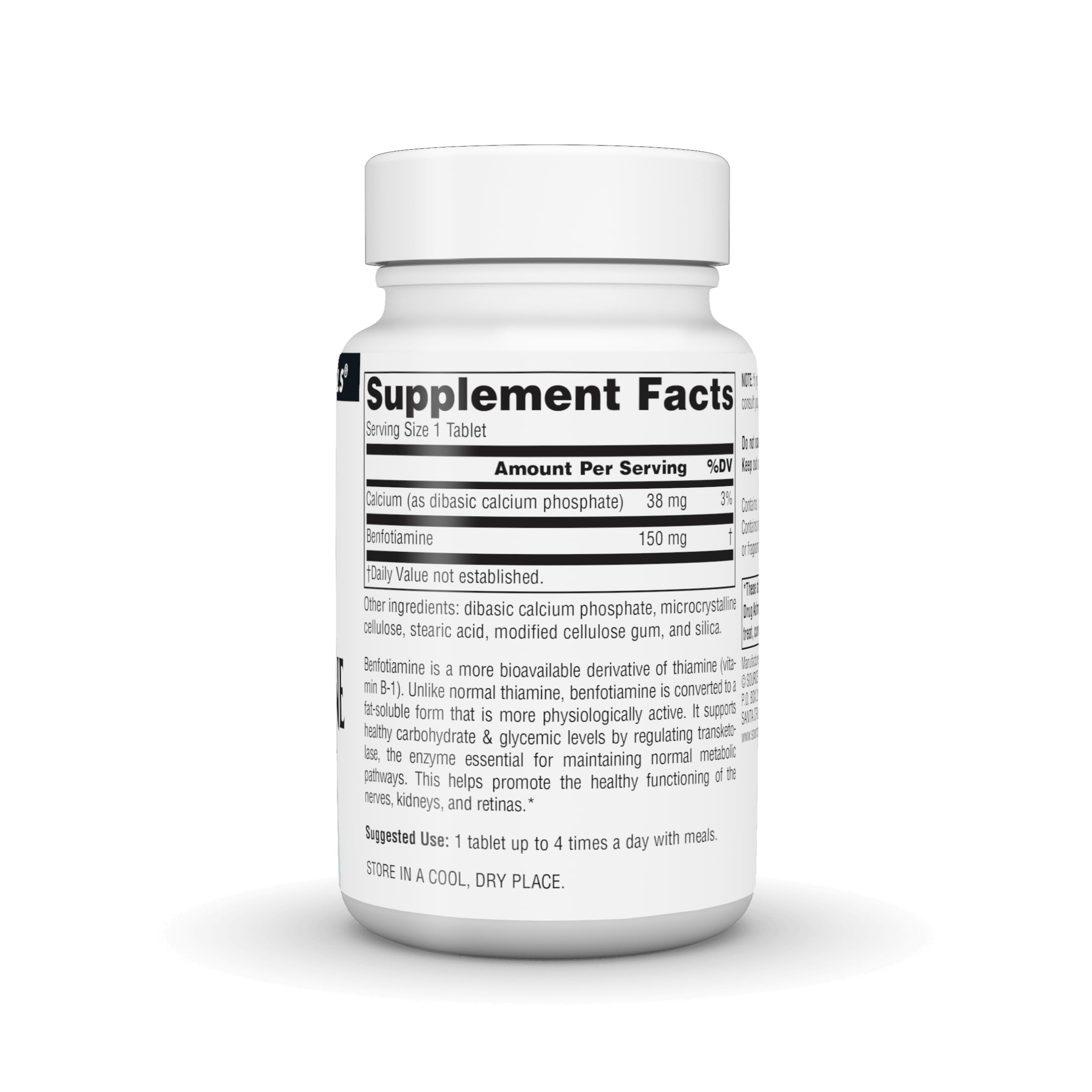 Source Naturals Benfotiamine, 150 mg - 120 Tablets — Amazon image 3