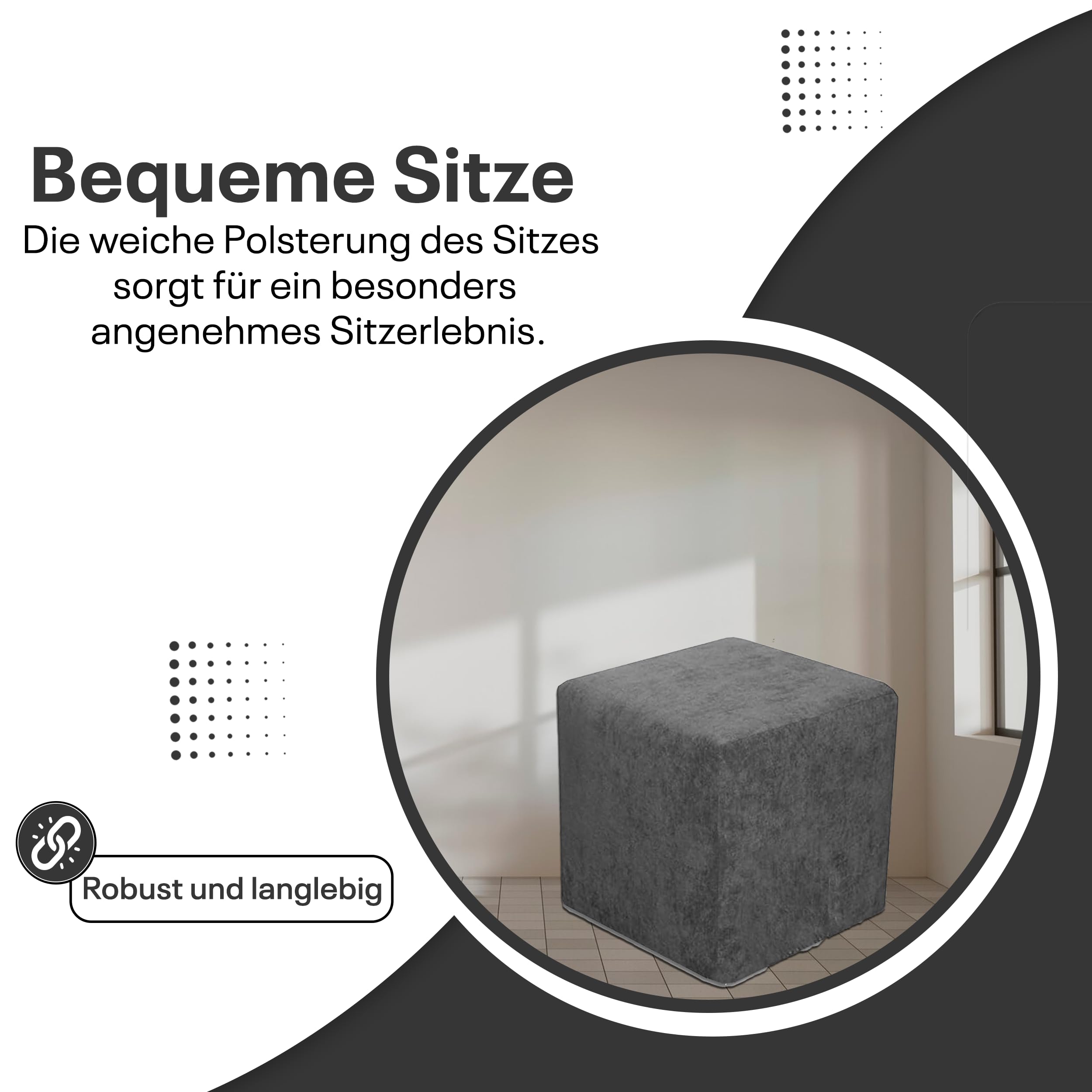 4myBaby GmbH Taburete (Anthracite)