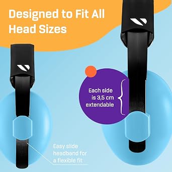 Baby Ear Protection Headphones for Noise - 3 to 24 Months Infant Earmuffs