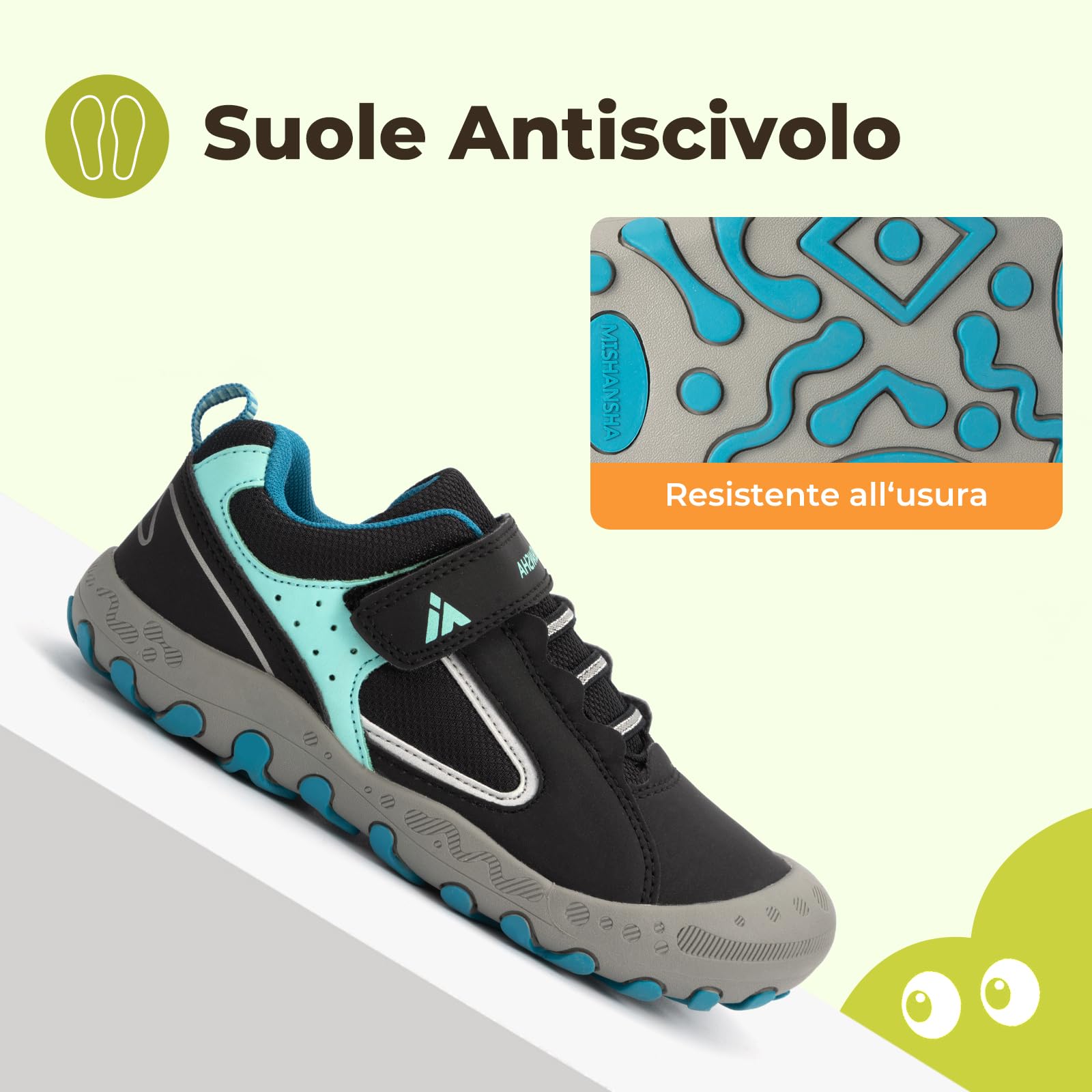 Mishansha Scarpe da Trekking Bambino Estive Ragazzi Ragazza Fitness Scarpe da Ginnastica