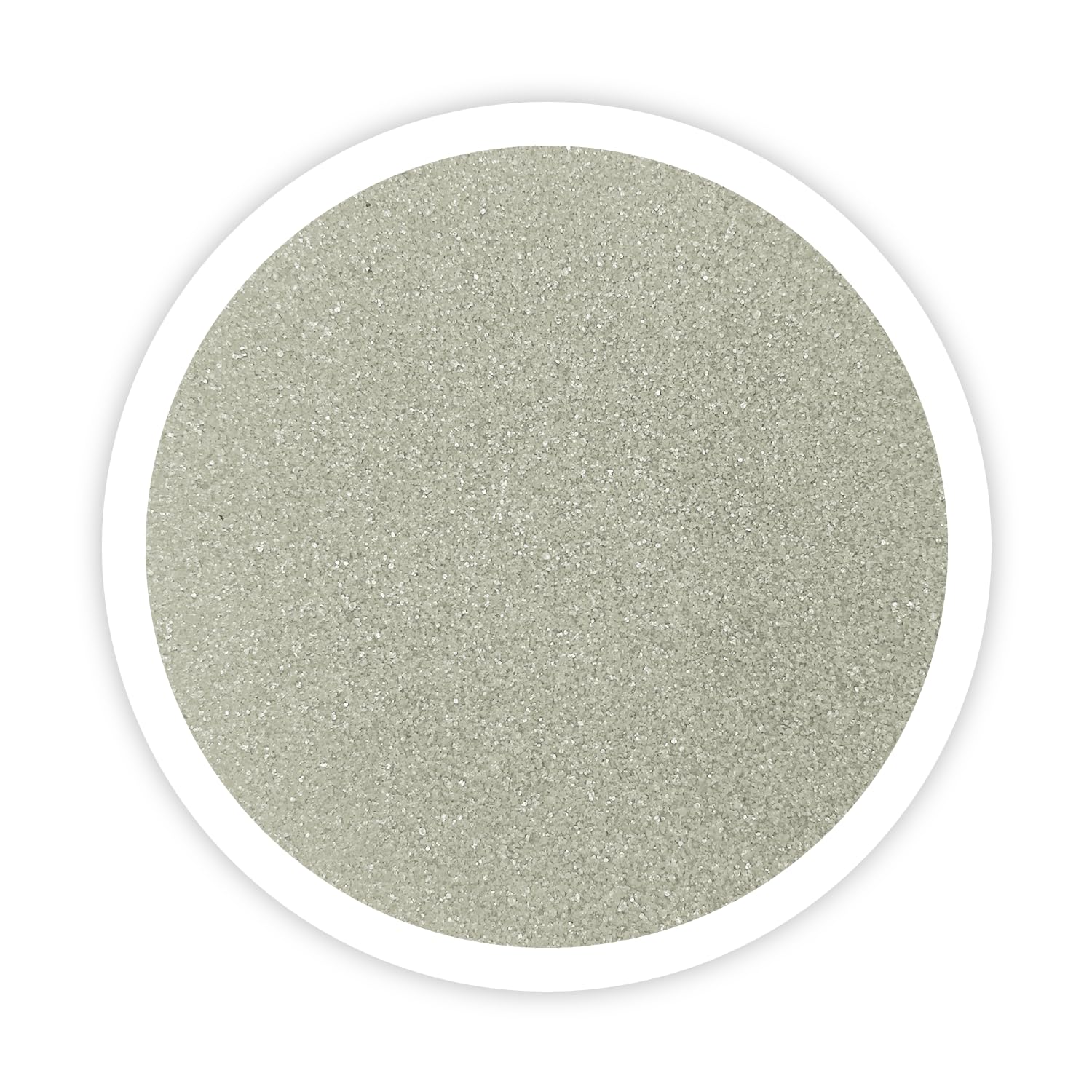 Sandsational Sparkle Dove Gray Unity Sand -1.5 LB (22 oz), Light Gray Colored Sand for Weddings, Vase Filler, Home Décor, and More