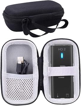 Hard Travel Case for IK Multimedia iRig 2/iRig HD 2 Guitar Interface Adaptor