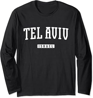 Tel Aviv Long Sleeve T-Shirt