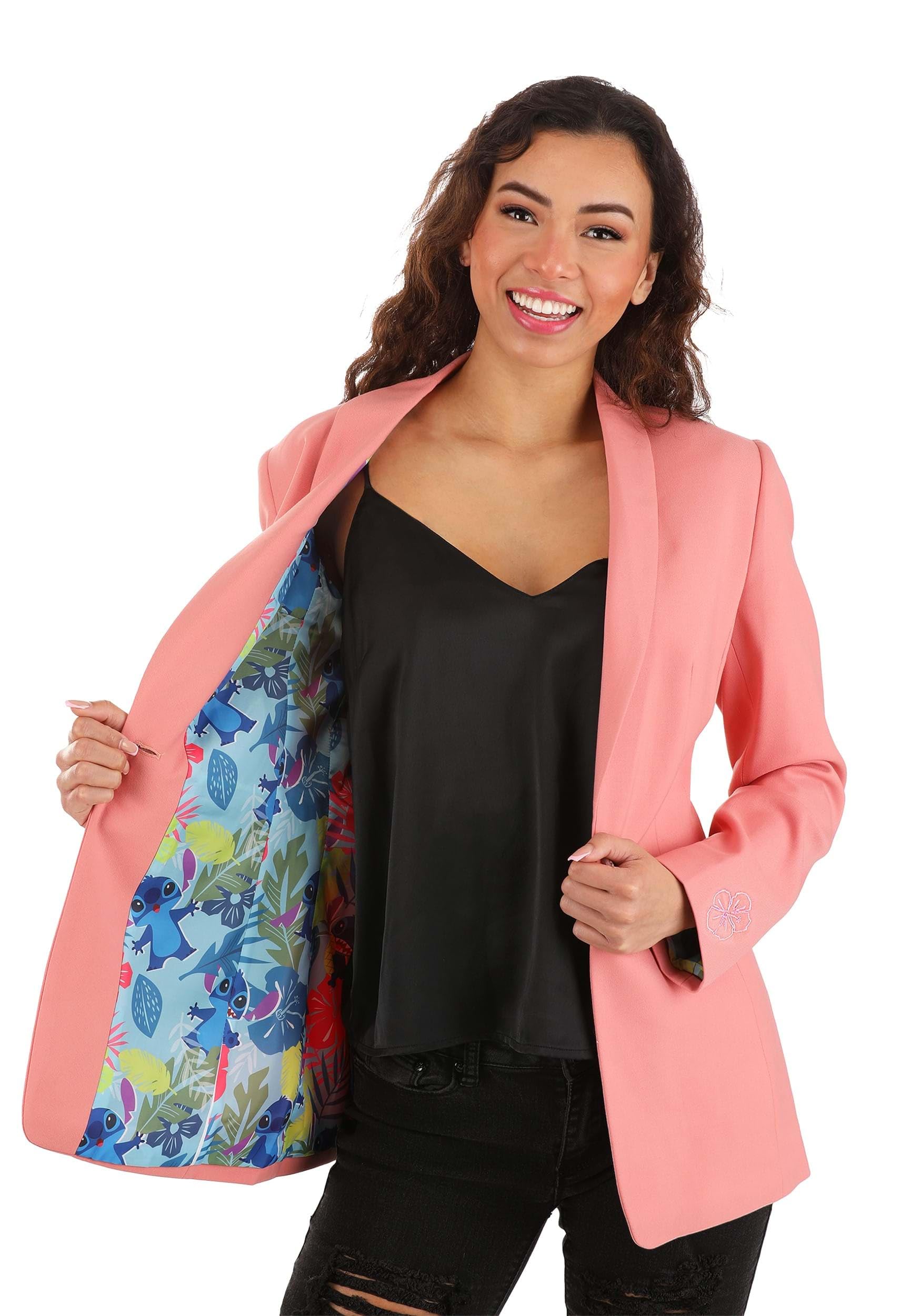 Disney Lilo and Stitch Womens Blazer