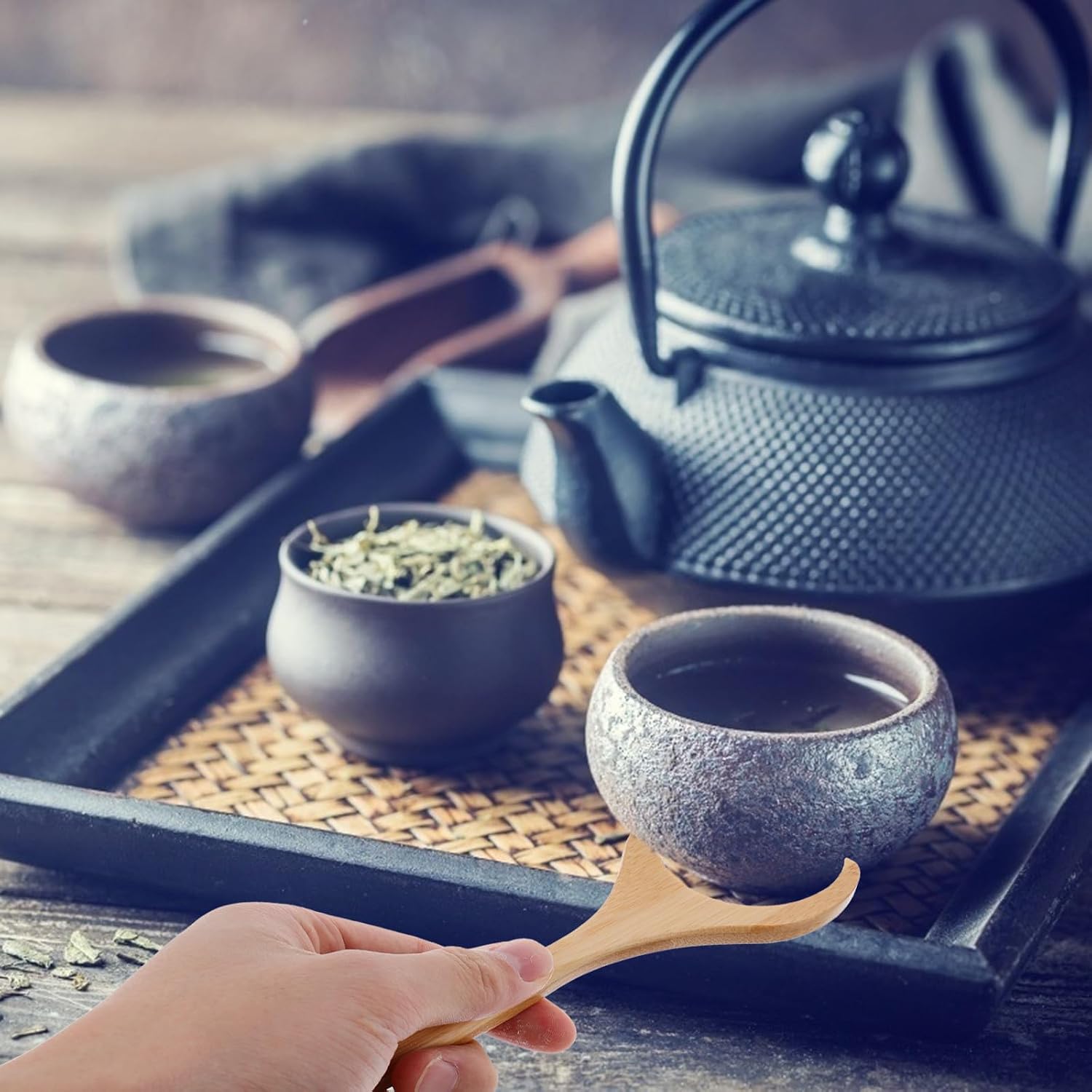 2 Pcs Tea Cup Fork Holder Clip for Tea Service