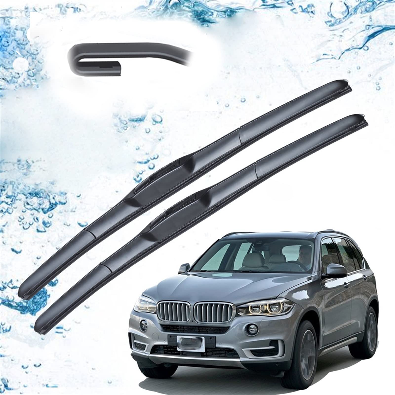 Essuie-glace pare-brise 24" 20" anti-bruit pour X5 F15 13-18