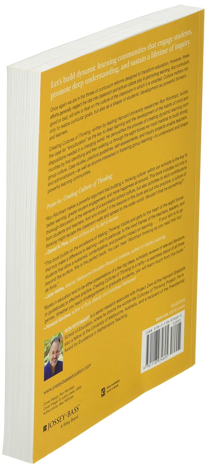 Creating Cultures of Thinking: The 8 Forces We Must Master to Truly Transform Our Schools: The 8 Forces We Must Master to Truly Transform Our Schools