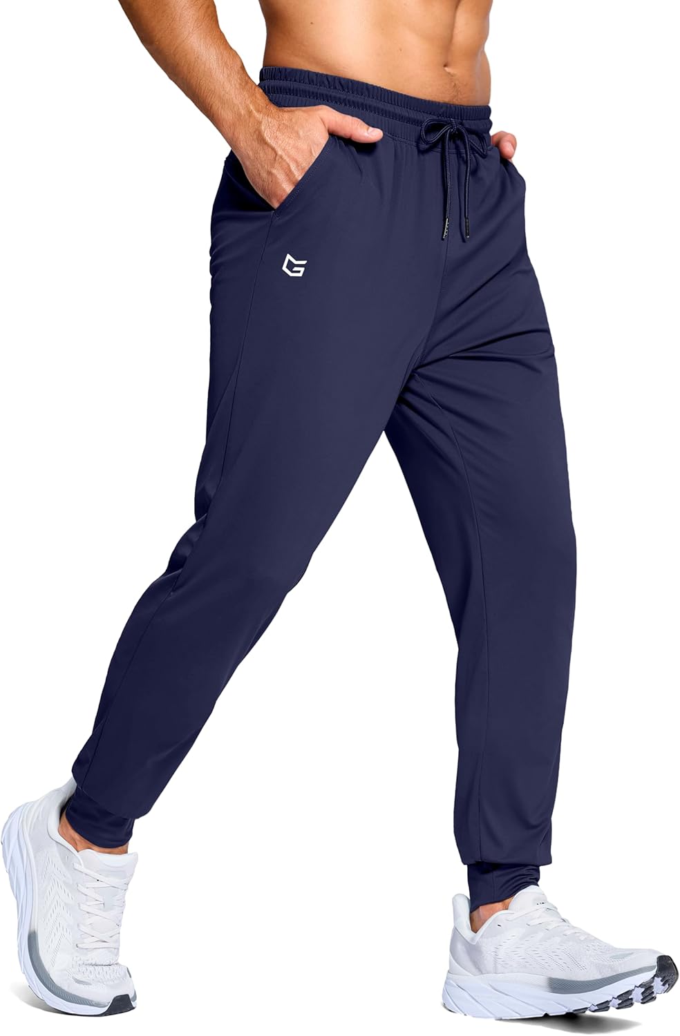 G Gradual Men's Joggers Lightweight Athletic Workout Pants with Pockets Stretch Track Running Sweatpants for Men Gym Sports