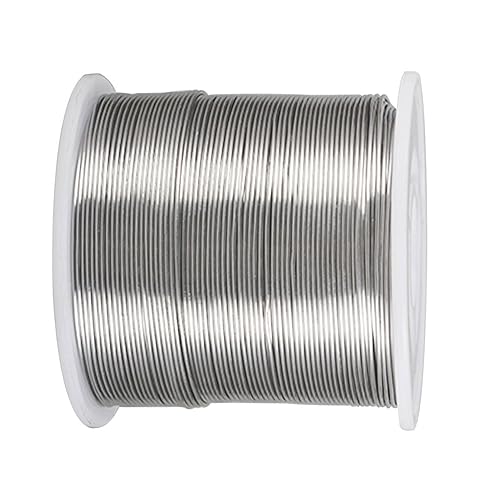 kimllier 1lb454g 0.0310.031 in 6040 Alambre de soldadura de núcleo de colofonia de plomo de estaño para soldadura eléctrica