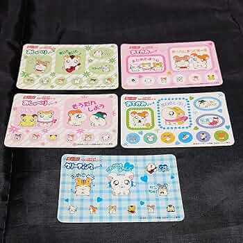 とっとこハム太郎　ハムちゃんず　キラキラシール　ニッスイ とっとこハム太郎 ハムちゃんず キラキラシール ニッスイ