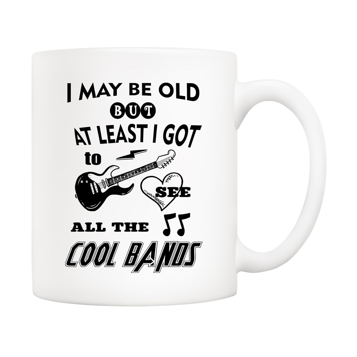 5Aup Funny Senior Citizen Mug Gifts 11oz I May Be Old But At Least I Got to See
