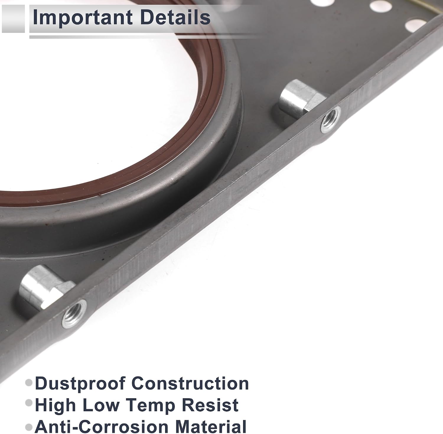 Rear Crankshaft Oil Seal for Mercedes-Benz Clc-Class 2008-2011 No.A2720100614 NBR Rubber Metal Engine Main Seal 1 Pc
