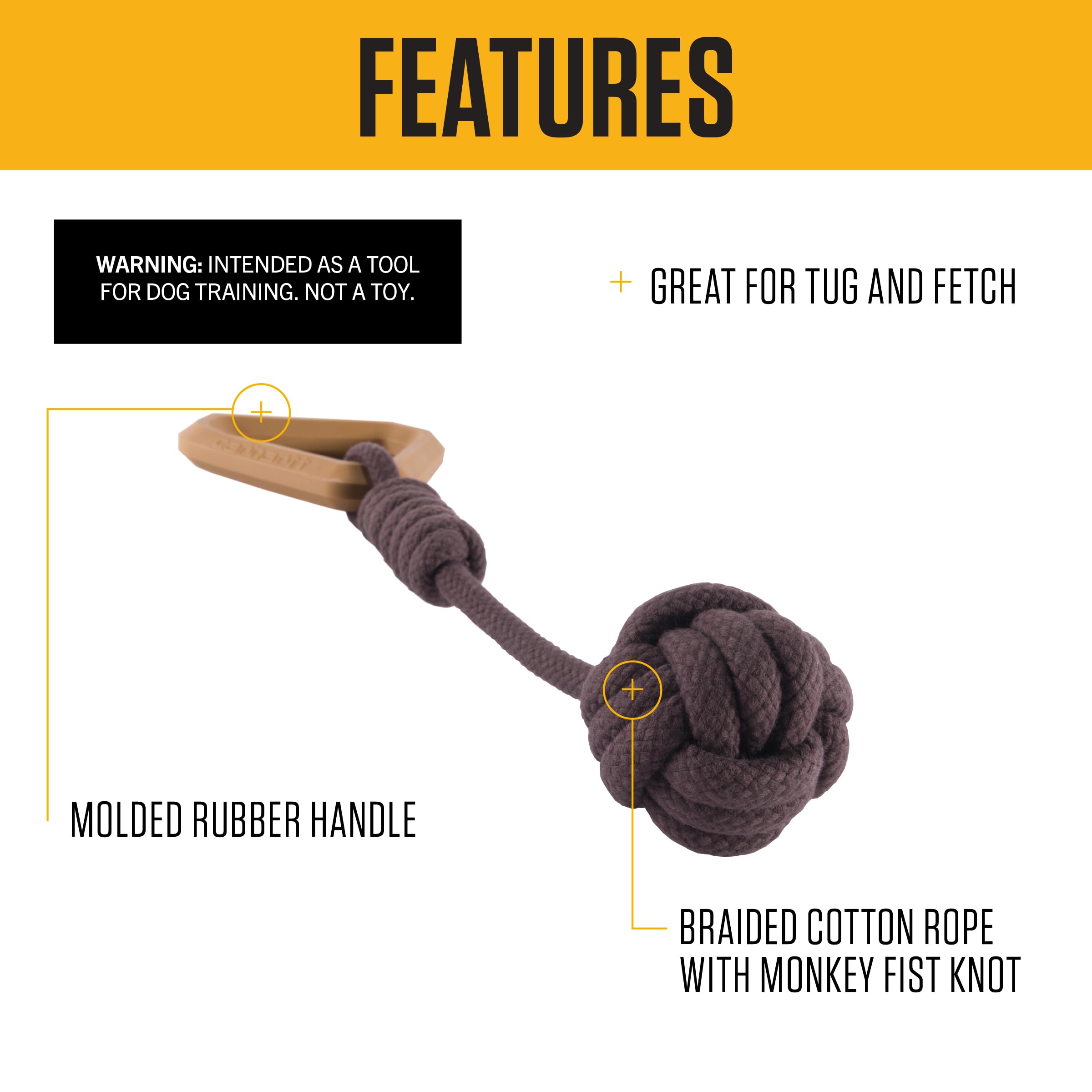 Amazon.com : Carhartt Pet Training Tools, Rugged Dog Tool for Tug