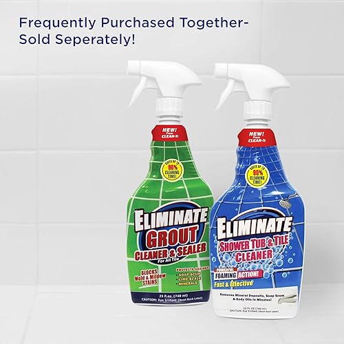 Miniatura 7 de Clean-X Elimina el limpiador de bañera y azulejos de ducha - 32 fl oz. - Limpiador de ducha. Potente limpiador elimina la espuma de jabón y los