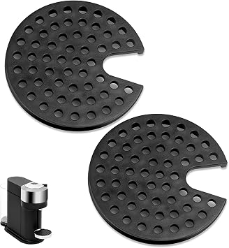 MS-624913 Grid for Coffee Maker Fit for Krups Nespresso Vertuo Next and Nexpresso Vertuo Next Grinder Models, Drip Tray Grid Cup Mug Rest for Nespresso Espresso Machine Replacement Parts, 2 Pack