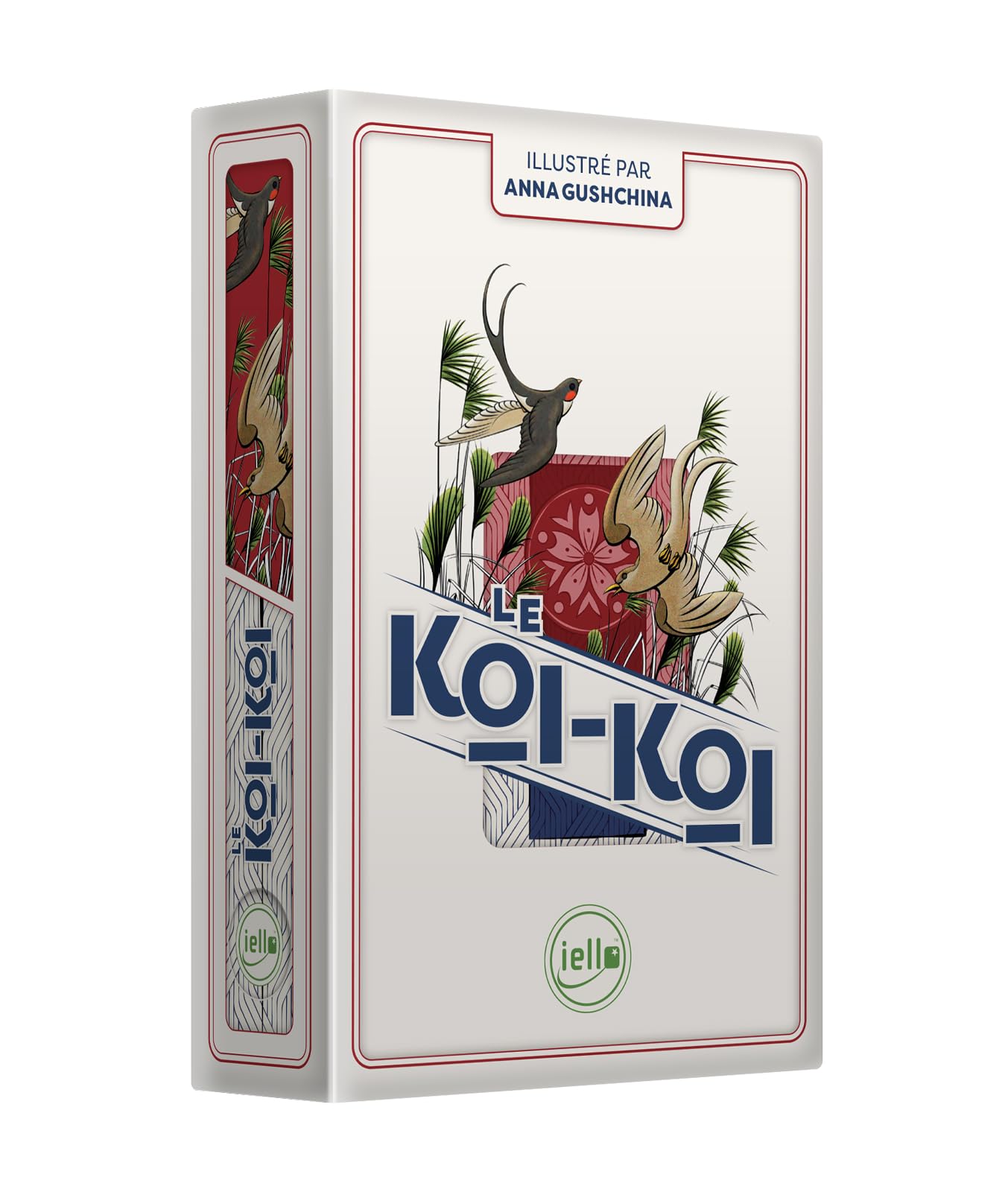 IELLO – Cartes Traditionnelles : Koï-​Koï | Jeu de Cartes Japonais | Illustrations Élégantes | Coffret Premium | Règles Incluses | 2 Joueurs