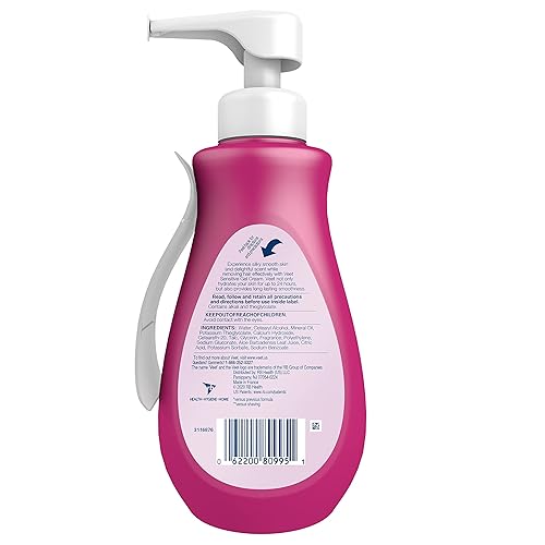 Miniatura 9 de Depilatorio Crema depilatoria Veet Gel Sensitive 135 onzas Fórmula sensible con Aloe Vera y Vitamina E paquete de 1