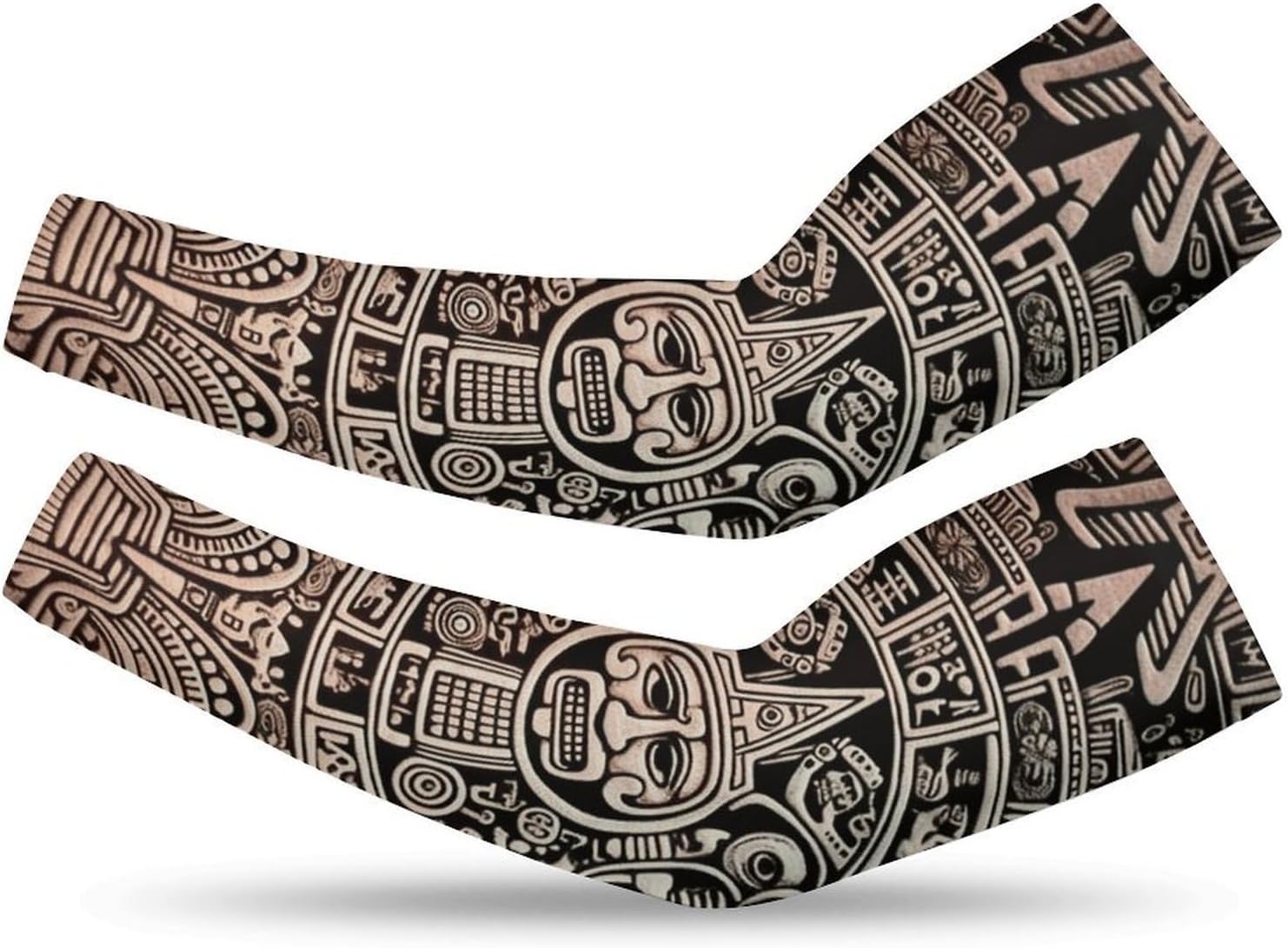 Mayan Calendar End of The World Arm Sleeves for Men Women Sun Protection Sleeves Cooling Compression Arm Covers